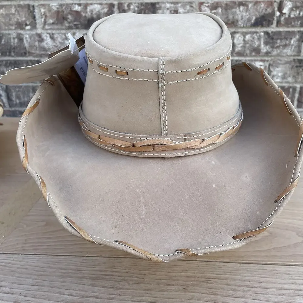 Elegant Beige Western Hat - Picture 3 of 7